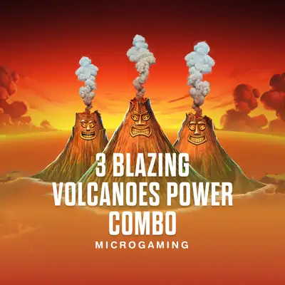 3 Blazing Volcanoes Power Combo 