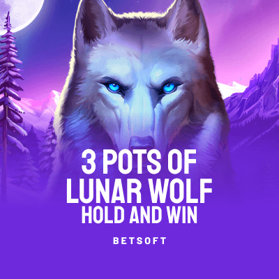 3 Pots of Lunar Wolf: Hold and Win