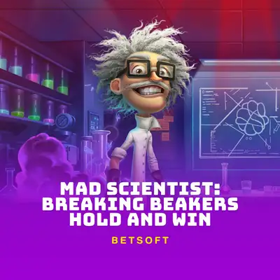 Mad Scientist: Breaking Beakers – Hold and Win