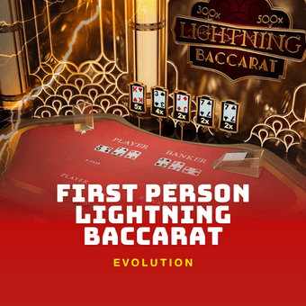First Person Lightning Baccarat