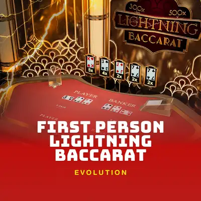 First Person Lightning Baccarat