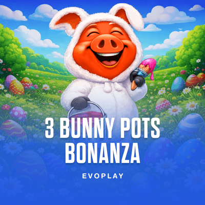 3 Bunny Pots Bonanza