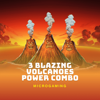 3 Blazing Volcanoes Power Combo