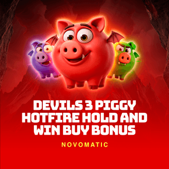 Devils 3 Piggy Hotfire Hold and Win Buy Bonus