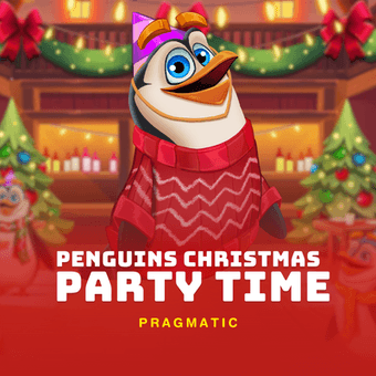 Penguins Christmas Party Time