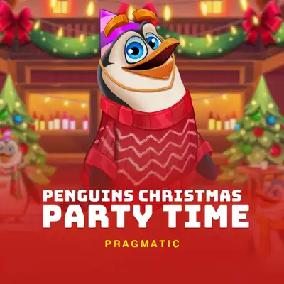 Penguins Christmas Party Time