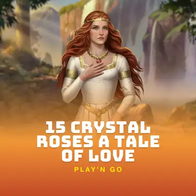 15 Crystal Roses A Tale of Love