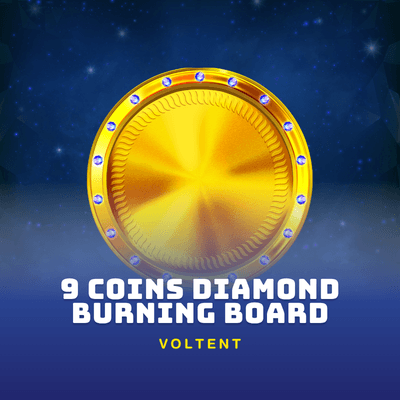 9 Coins Diamond Burning Board